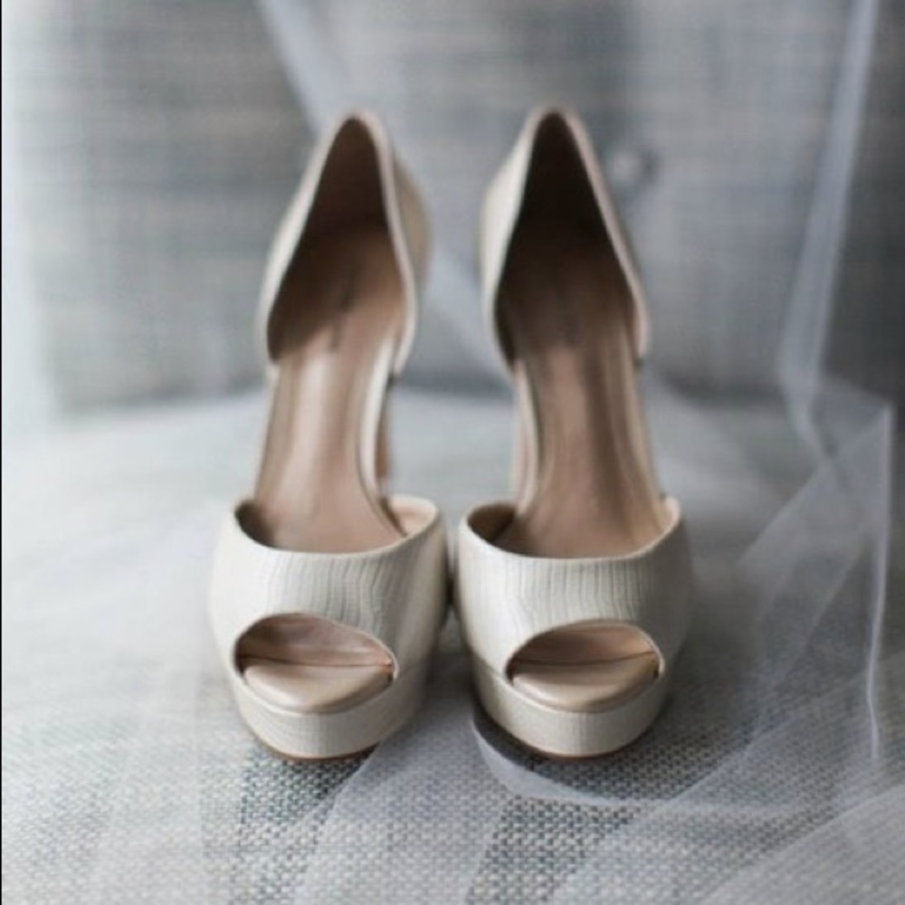 Gianni Bini “Mamba” Peep Toe Heels